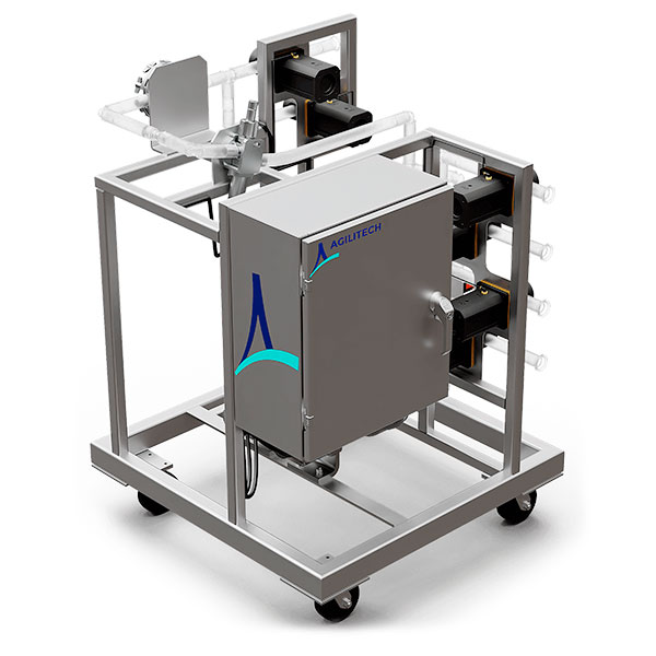 single-use inline dilution system by agilitech